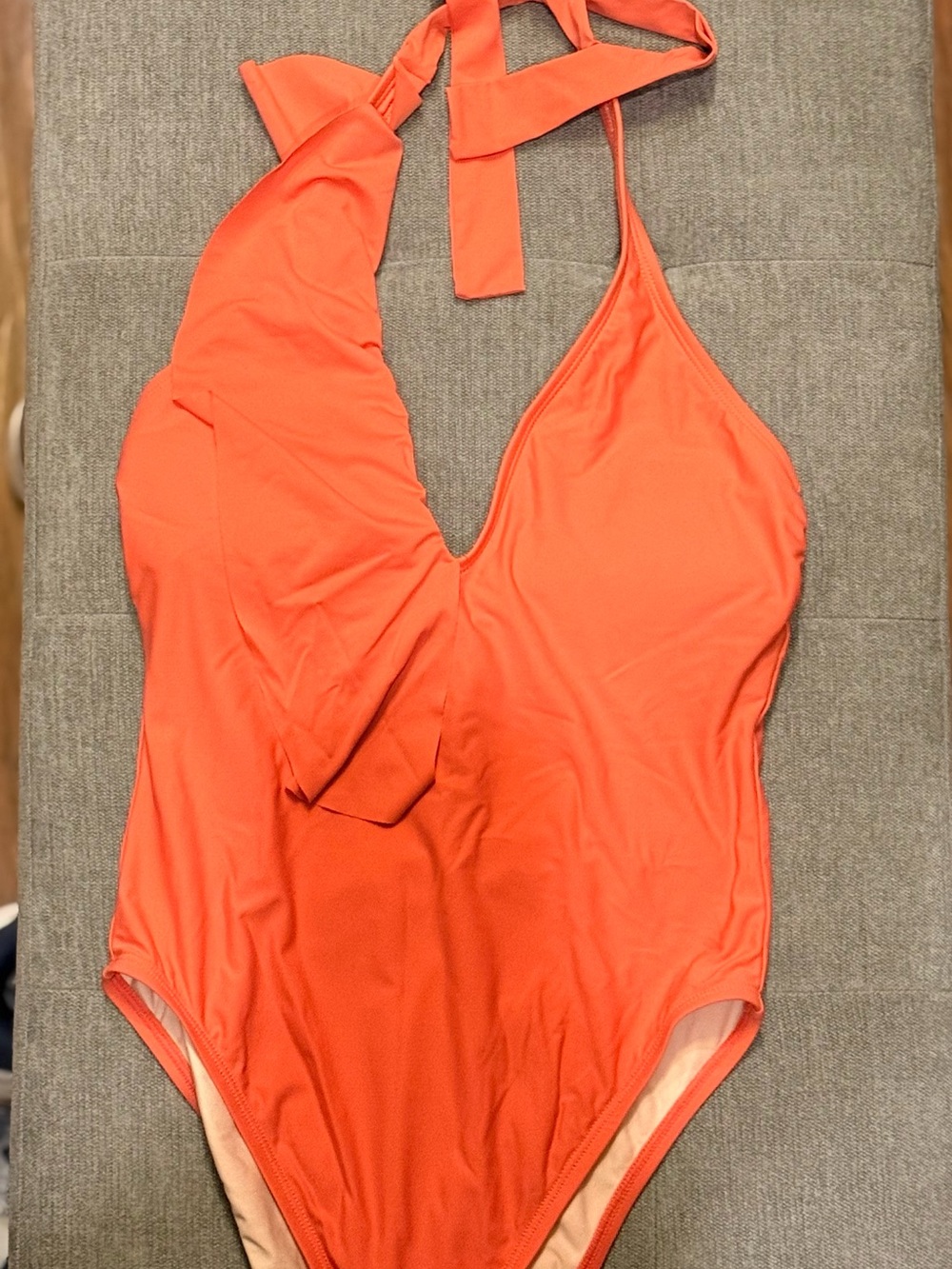 ANTONIO MELANI Orange One-Piece Swimsuit